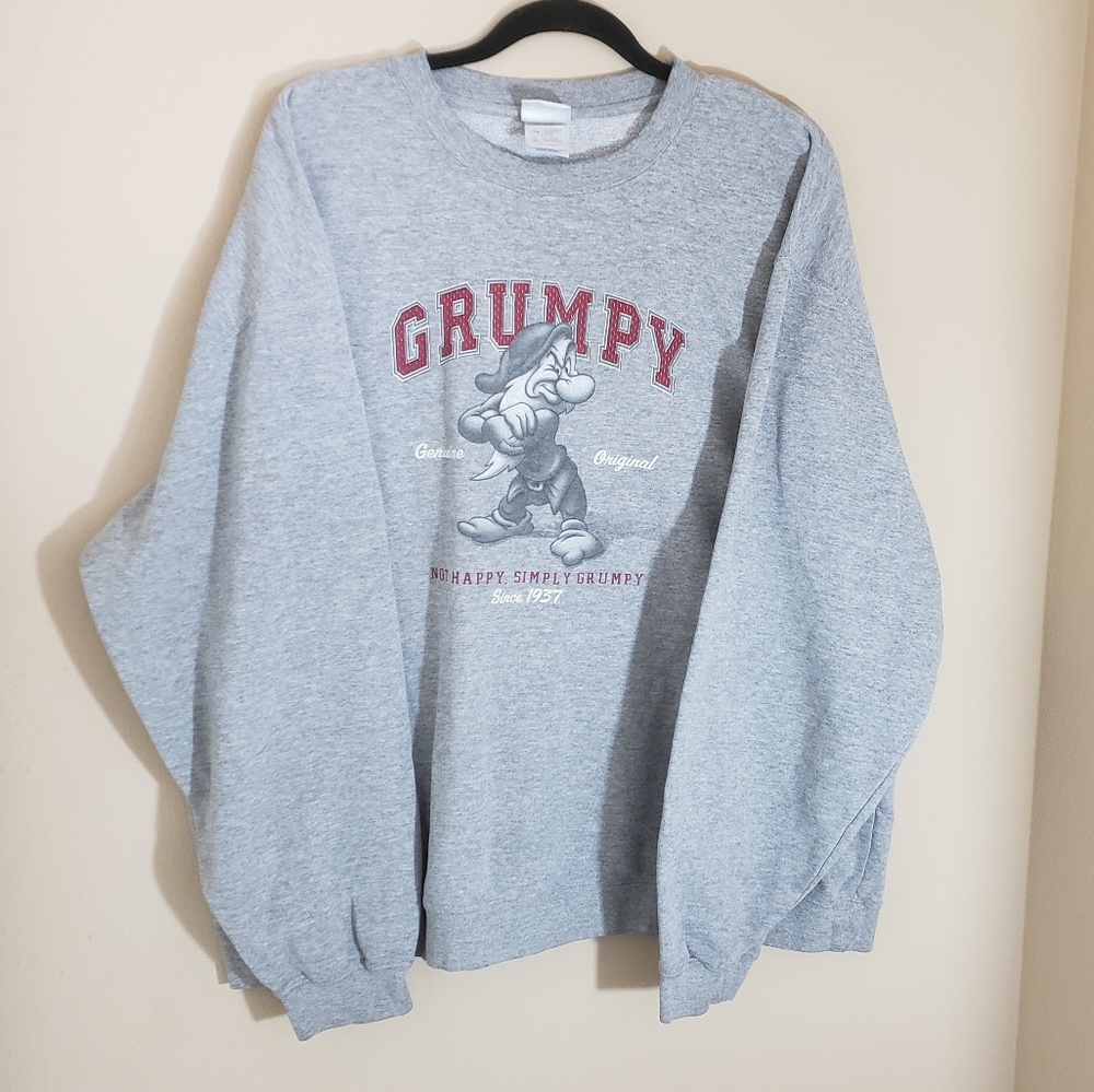 Vintage Disney Grumpy Sweatshirt XXL